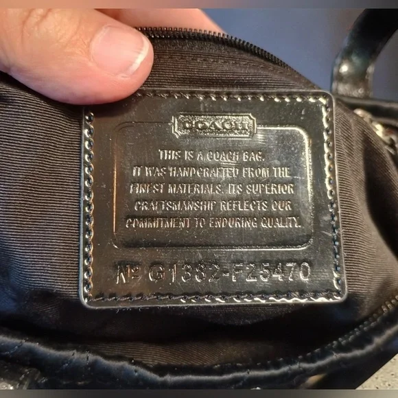 Coach Signature C Sequin Medium Tote NWT - Picture 5 of 7